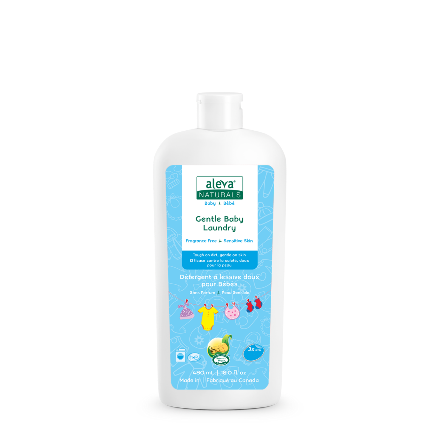 Gentle Baby Laundry, Convenient Travel Size