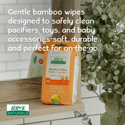 Bamboo Baby Pacifier 'n' Toy Wipes