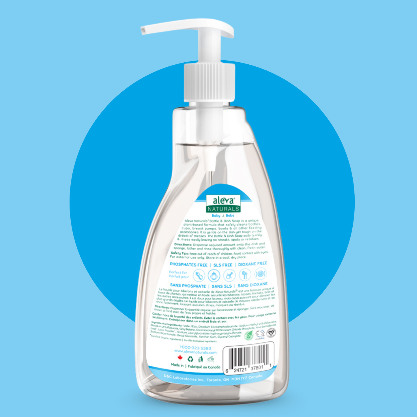 Bottle & Dish Soap- Fragrance Free